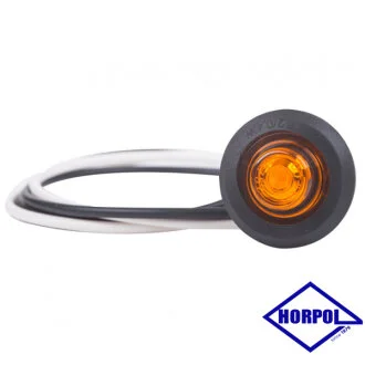 Габаритний ліхтар 12-24v жовтий HORPOL LD2629