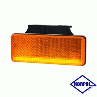 Габаритний ліхтар LED 12-24V Тонкий Жовтий HORPOL LD2510