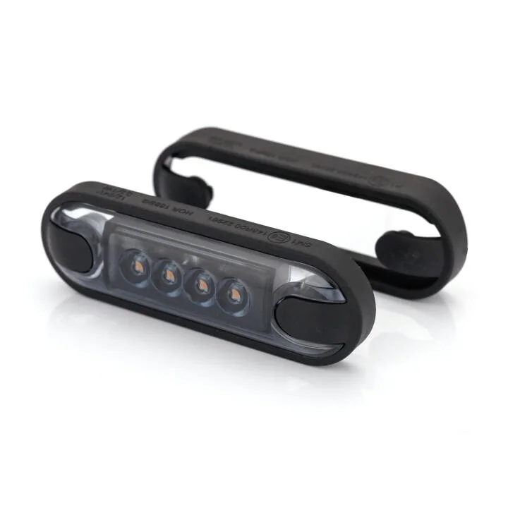 Габаритний ліхтар «Slim» 4LED 12-24v Жовтий HORPOL LD3211GR (фото 1)