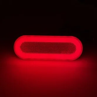 Габаритний ліхтар Червоний Неон 24v LED CERAY 201910K