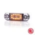 Ліхтар габаритний бічний LED 12-24V DARK Жовтий WAS W97.3-714-DARK (фото 1)