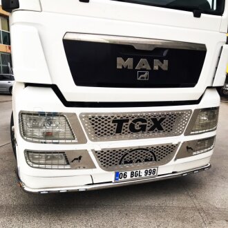 Дуга нижня з нержавіючої сталі MAN TGS E5 KOCKAR DEP-KKMN105