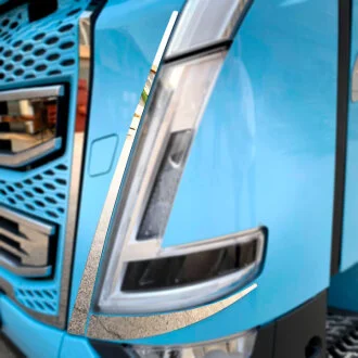 Накладки на фари VOLVO FH4 2021 нержавіюча сталь KOCKAR DEP-KKV249