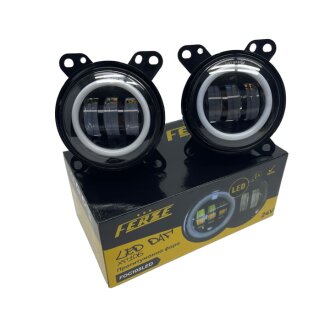 Фара протитуманна DAF XF 105 DRL білий/жовтий LED 24v Комплект 2 шт FERZE FOG105LED-03