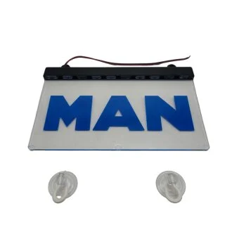 Світлодіодна табличка MAN 200x120мм 24v CARMOS DEP-ITBLAMN