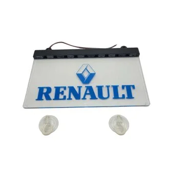 Світлодіодна табличка RENAULT 200x120мм 24v CARMOS DEP-ITBLARE