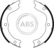 Колодка гальм. барабан. (ABS) A.B.S. 9179 (фото 1)