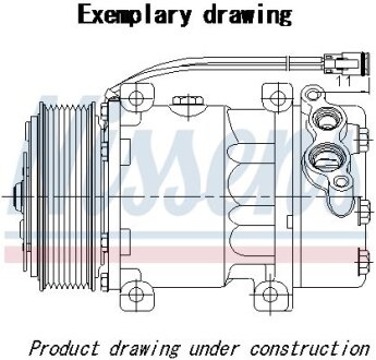 Компресор кондиціонера Nissens 890698