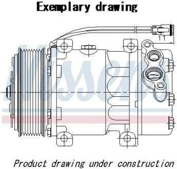 Компресор кондиціонера Nissens 890698