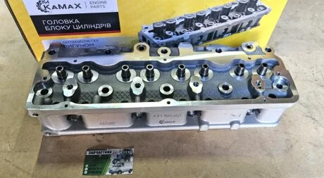 Головка блоку 4215 ГАЗЕЛЬ, УАЗ УМЗ (А-92) карб.БЕЗ КЛАПАНІВ (гола) (KAMAX) ZS 4215.1003011-01