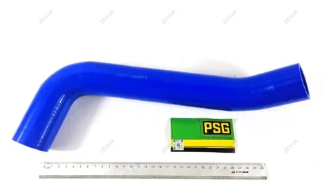 Патрубок радиатора ГАЗ 3307 верхний подводящий (силикон) PSG 3307-1303010