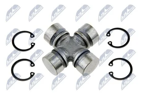 Хрестовина карданного валу BMW, FORD USA, LAND ROVER, LINCOLN, MERCEDES-BENZ, NISSAN, RENAULT, SSANGYONG, VOLVO (вир-во) NTY NKW-ME-001