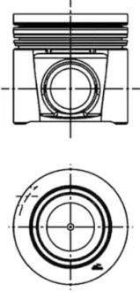 Поршень FIAT 88,00 KOLBENSCHMIDT 41707600