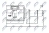 ШРКШ внутр. лівий FORD TOURNEO CONNECT, TRANSIT CONNECT, TRANSIT V363, TRANSIT CUSTOM (вир-во) NTY NPW-FR-077 (фото 1)